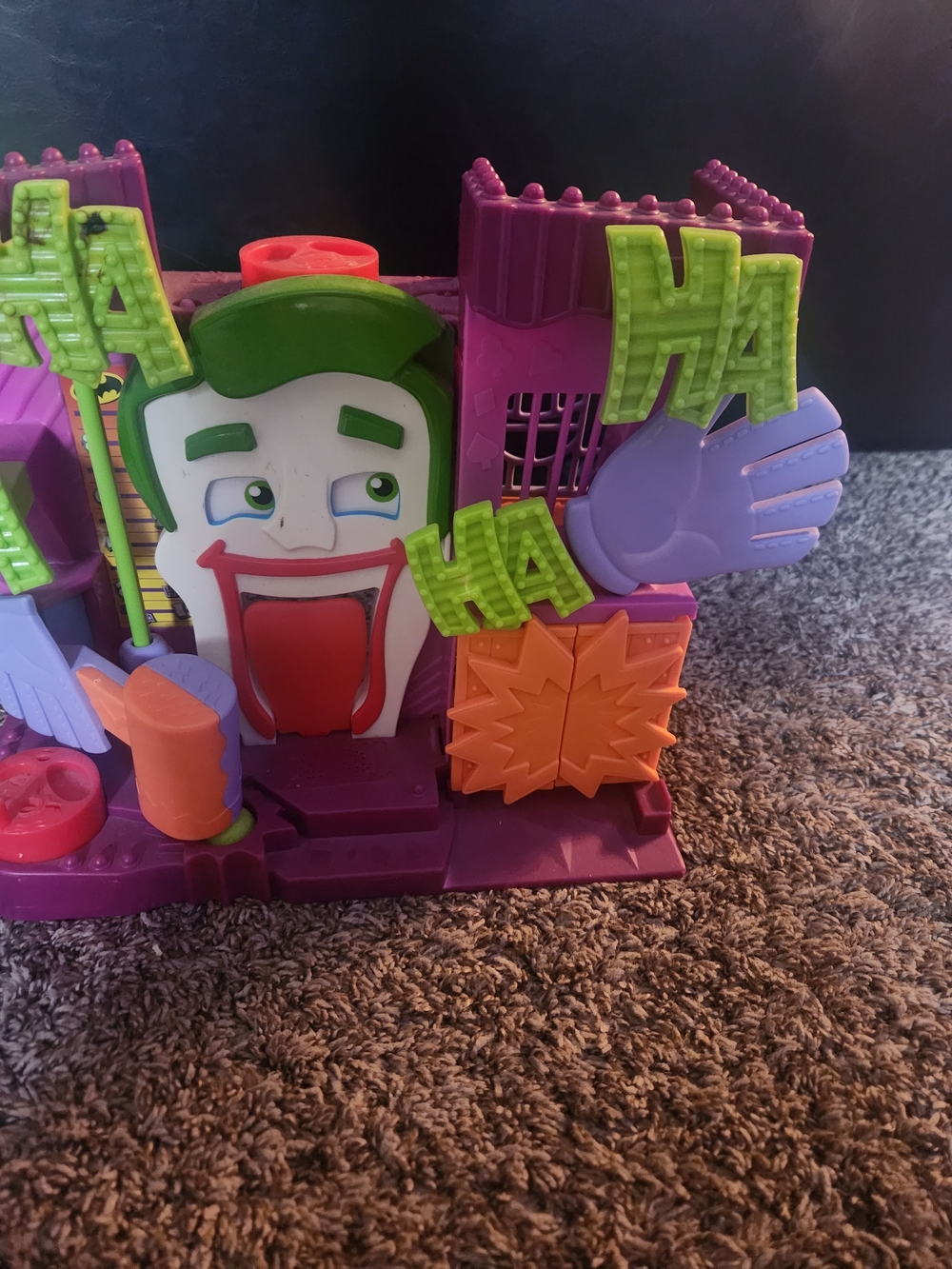 Purple and Green Joker Laugh Playset Kids Toy - Picture 2 of 5